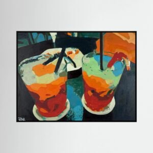 Ibiza Cocktails (Quality canvas prints)